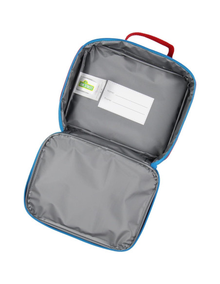 Caja de Almuerzo Insulada Elmo Plaza Sésamo 25.4x20.3cm