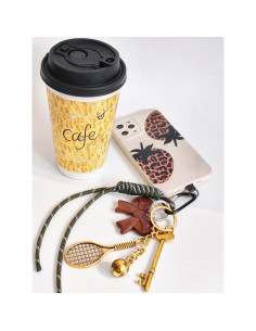 Llavero encanto de bolsa Kawaii para mujeres - Nylon elegante 2