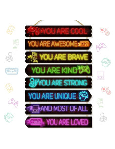 Juego de Decoración de Pared Infantil WAKOSAN - 8 Placas 49cm