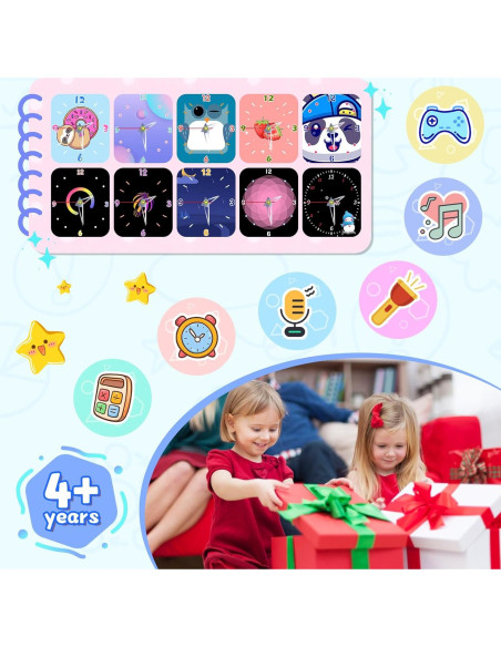 Reloj Inteligente para Niños Xipax Azul con Juegos y Cámara