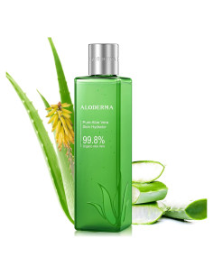 Hidratante Facial Aloderma 240ml Aloe Vera Orgánico 99.8%