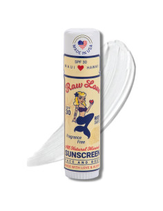 Protector Solar en Barra Raw Love SPF 30 17g - Ecológico y Resistente al Agua