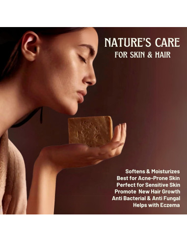 Jabón de Alepo Natural Box 4 Body 198g - 100% Aceite de Oliva