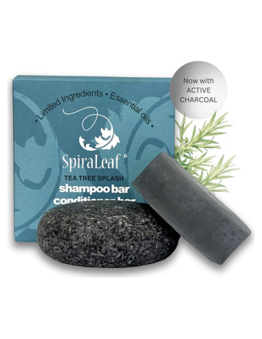 Juego de Barra de Champú y Acondicionador SpiraLeaf 108g