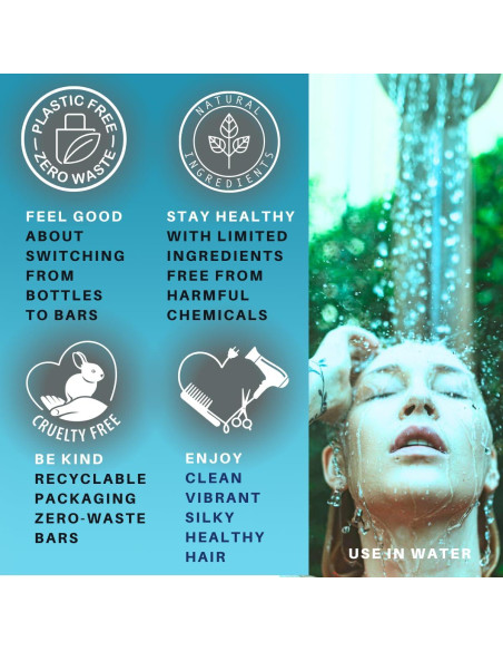 Juego de Barra de Champú y Acondicionador SpiraLeaf 108g