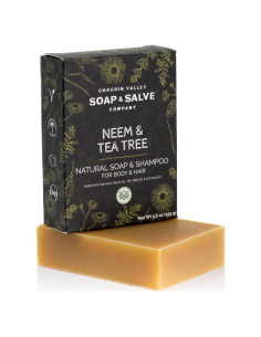 Jabón y Champú Orgánico Chagrin Valley - Neem y Árbol de Té 159g