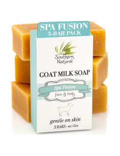 Jabón Natural de Leche de Cabra Southern Natural - 3 Unidades