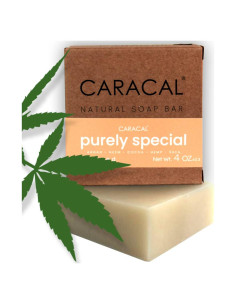 Jabón Natural Puromente Especial Caracal 113g Sin Fragancia