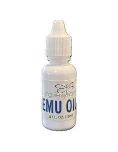 Aceite de Emú Puro Longview Farms 15 ml - Hidratación y Nutrición