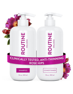 Conjunto Champú y Acondicionador Routine Wellness 2x400ml Biotina