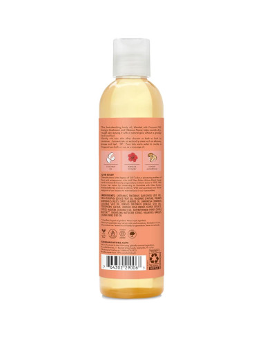 Aceite Corporal SheaMoisture Coco y Hibisco 226g Hidratante