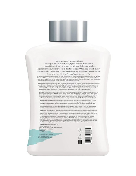 Loción Bronceadora Hidratante Hempz Hydromax 399.5 ml Loción Bronceadora Hidratante Hempz Hydromax 399.5 ml