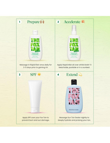 Bruma Bronceadora Sin Fragancia The Fox Tan 120ml Vegana