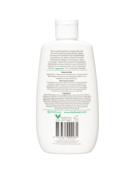 Bruma Bronceadora Sin Fragancia The Fox Tan 120ml Vegana