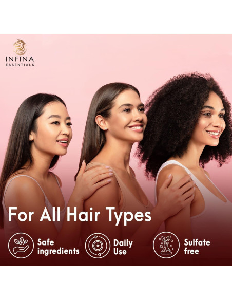 Champú y Acondicionador Sin Sulfatos INFINA ESSENTIALS 473ml Champú y Acondicionador Sin Sulfatos INFINA ESSENTIALS 473ml
