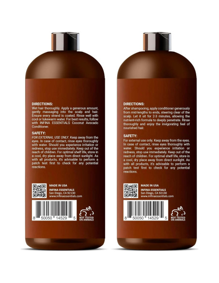 Champú y Acondicionador Sin Sulfatos INFINA ESSENTIALS 473ml Champú y Acondicionador Sin Sulfatos INFINA ESSENTIALS 473ml