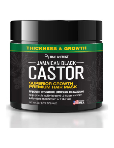 Mascarilla Capilar Químico Superior Aceite Ricino Negro 340g