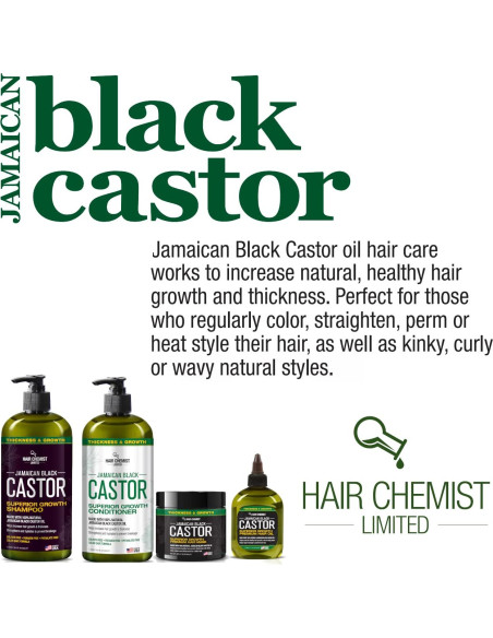 Mascarilla Capilar Químico Superior Aceite Ricino Negro 340g