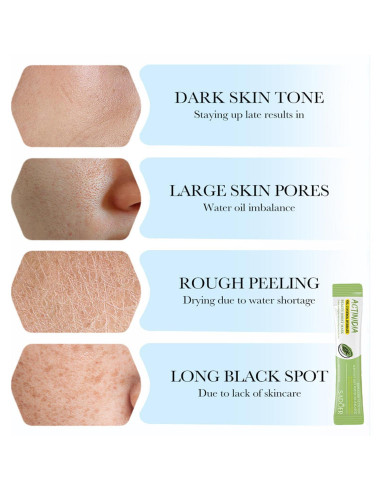 Set de 20 Máscaras Faciales Blopuivo - Hidratación y Limpieza