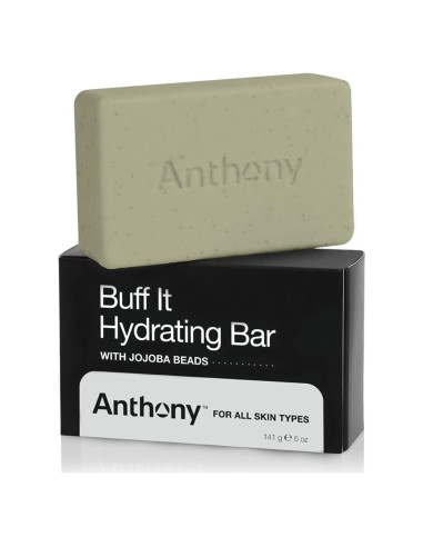 Jabón Hidratante Buff It Anthony para Hombre 142g - Jojoba y Aloe