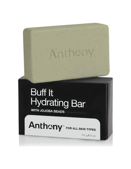 Jabón Hidratante Buff It Anthony para Hombre 142g - Jojoba y Aloe Jabón Hidratante Buff It Anthony para Hombre 142g - Jojoba y Aloe
