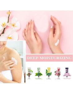 Set de 5 Cremas de Manos Hidratantes Fusang 30ml Aromáticas 2