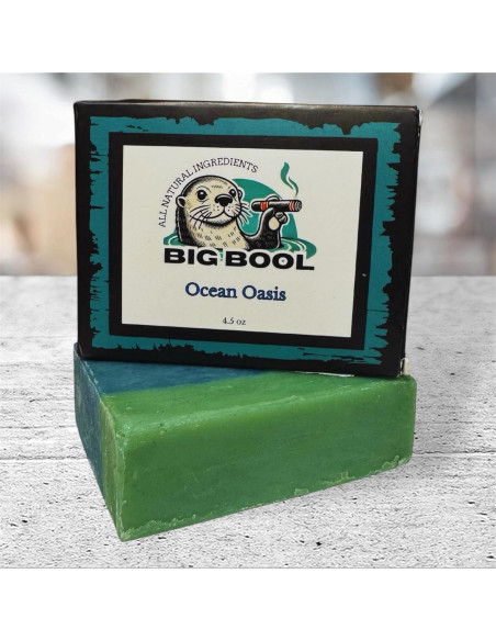 Jabón Natural para Hombre Big Bool 127g - Oasis Oceánico