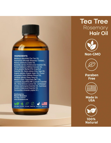 Aceite para Crecimiento del Cabello Nexon Botanics 60 ml