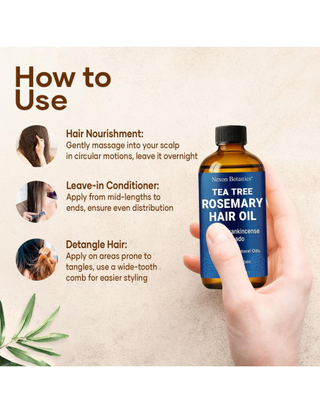 Aceite para Crecimiento del Cabello Nexon Botanics 60 ml