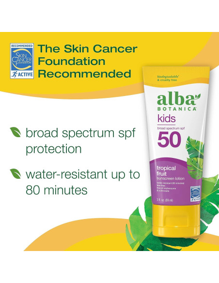 Protector Solar para Niños Alba Botanica SPF 50 89 ml