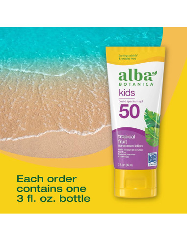 Protector Solar para Niños Alba Botanica SPF 50 89 ml