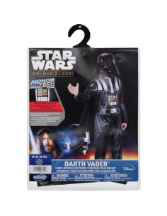 Disfraz Darth Vader Star Wars Niños Mediano Acolchado Iluminado 2