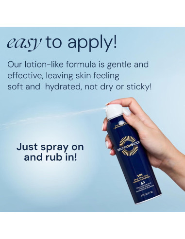 Protector Solar en Spray Brush On Block SPF 50 170 g