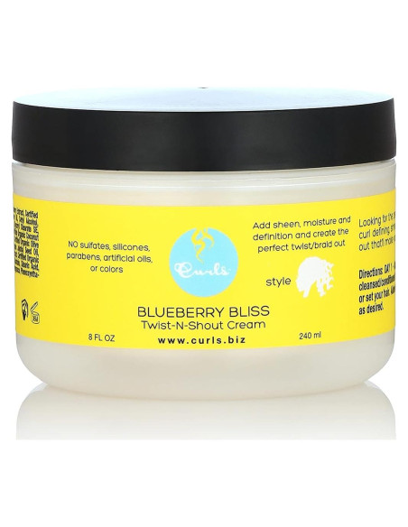 Crema para Cabello Rizado CURLS Blueberry Bliss 283 g Crema para Cabello Rizado CURLS Blueberry Bliss 283 g