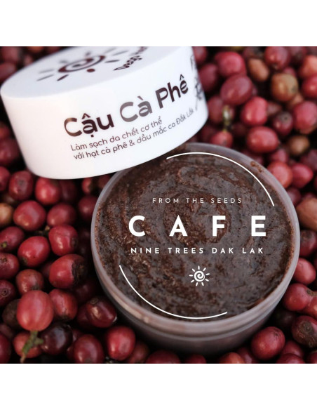 Exfoliante Corporal de Café Dak Lak 260 ml - Hidratante Natural