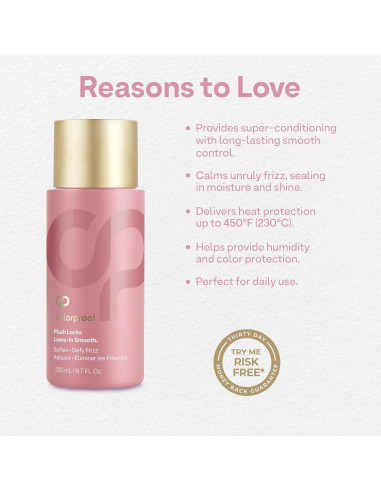 Loción Suavizante ColorProof 198.4 ml Anti-Frizz Vegano