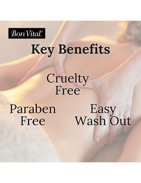 Aceite de Masaje Bon Vital Original 3.4 kg, Versátil y Hidratante