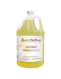 Aceite de Masaje Aromaterapia Mejor de la Naturaleza 1.89 L Coco Vainilla