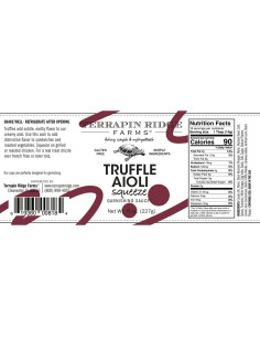 Aioli de Trufa Terrapin Ridge Farms - 2 Botellas 225 g 2