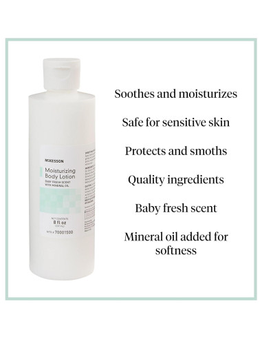 Hidratante Corporal McKesson 226.8 g Aroma Bebé Fresco