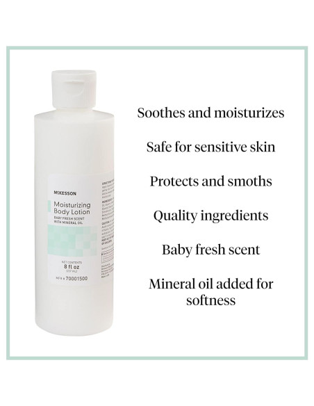 Hidratante Corporal McKesson 226.8 g Aroma Bebé Fresco