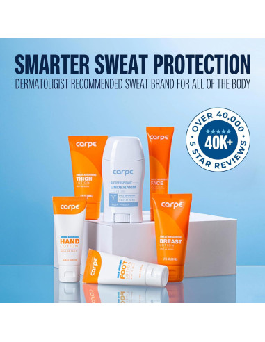 Desodorante Íntimo Carpe para Mujeres 100g pH Equilibrado Durazno