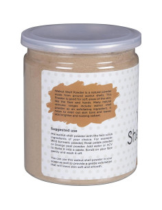 Polvo de cáscara de nuez Yogi's Gift 226g - Exfoliante natural 2