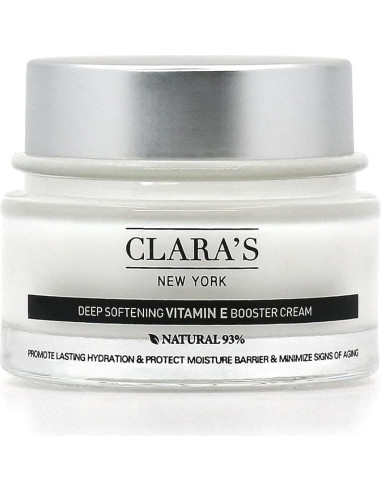 Crema Hidratante Clara's New York Vitamina E 50ml Sin Fragancia