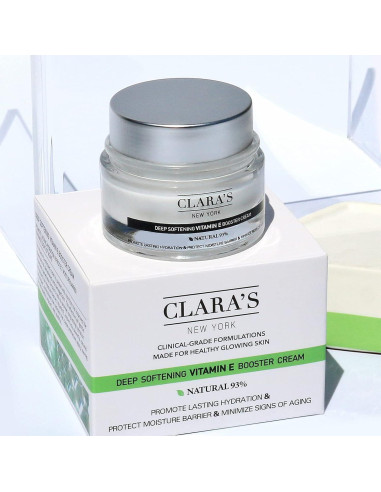Crema Hidratante Clara's New York Vitamina E 50ml Sin Fragancia