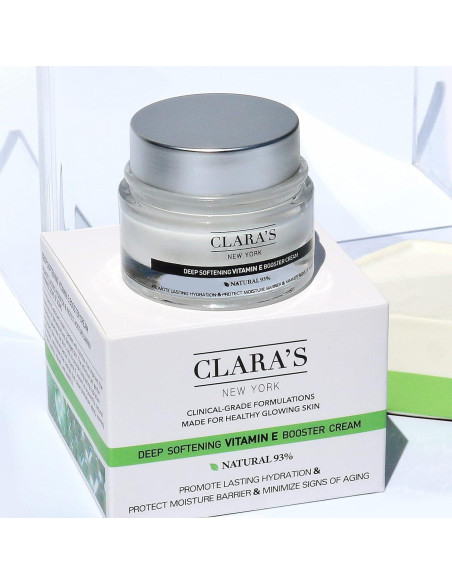 Crema Hidratante Clara's New York Vitamina E 50ml Sin Fragancia