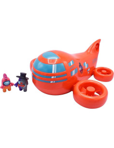 Playset Aeronave Among Us Just Toys 25.4 cm con 2 Figuras 2