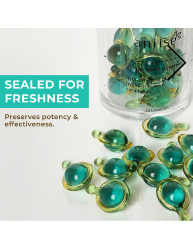 Cápsulas de Aceite de Semilla de Uva Aniise - 30 Unidades