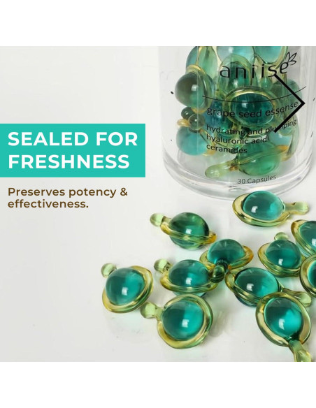 Cápsulas de Aceite de Semilla de Uva Aniise - 30 Unidades