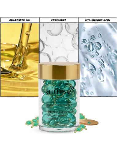 Cápsulas de Aceite de Semilla de Uva Aniise - 30 Unidades